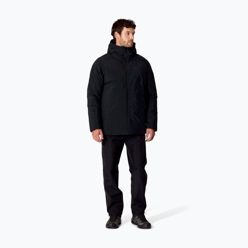 Pánská péřová bunda Rab Valiance black 2