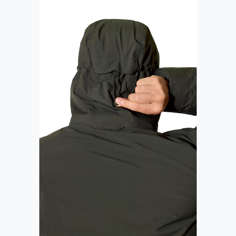Pánská péřová bunda Rab Valiance dark army 5