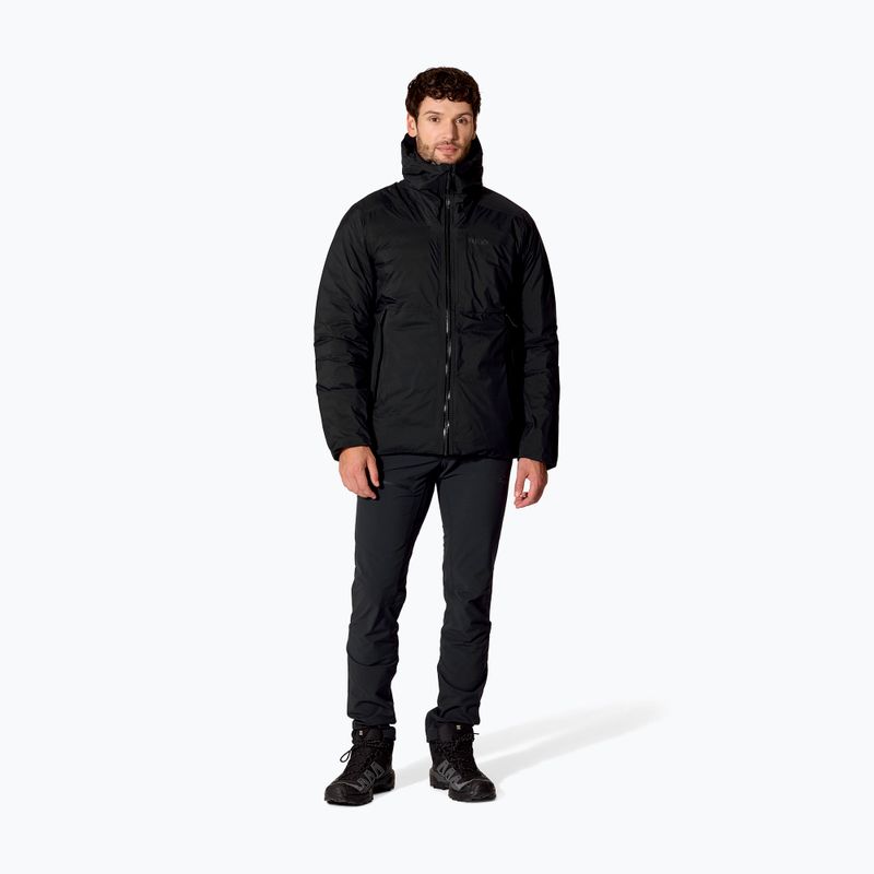 Pánská péřová bunda Rab Microlight Shield  black 2