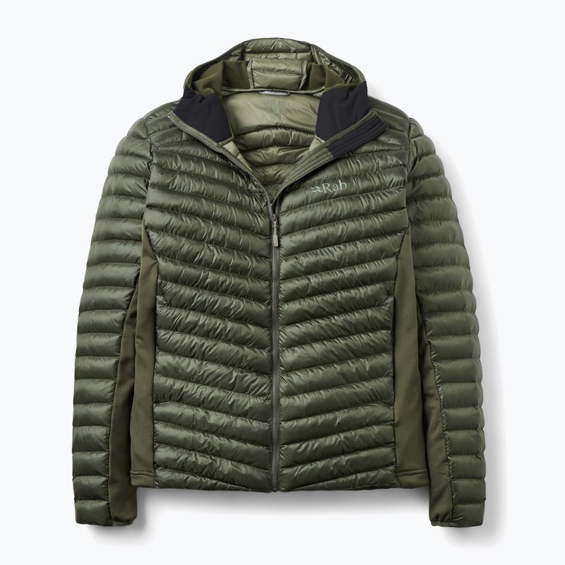 Pánská zateplená bunda Rab Cirrus Flex Hoody army
