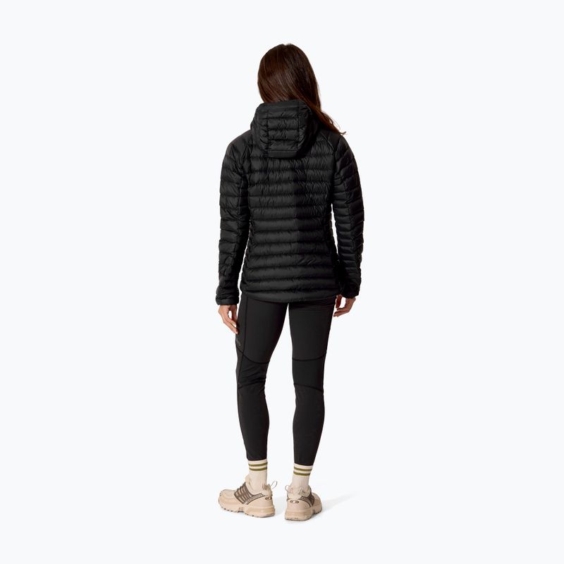 Dámská péřová bunda Rab Microlight Alpine Hoody black 3