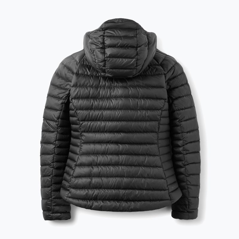 Dámská péřová bunda Rab Microlight Alpine Hoody black 5