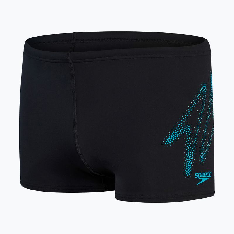 Pánské plavecké boxerky Speedo Hyper Boom Placement Aquashort černé 8-00301115144 4