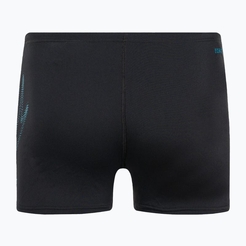 Pánské plavecké boxerky Speedo Hyper Boom Placement Aquashort černé 8-00301115144 2