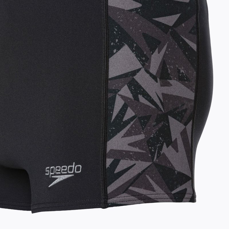 Plavky Speedo Hyperboom black/oxid grey 4