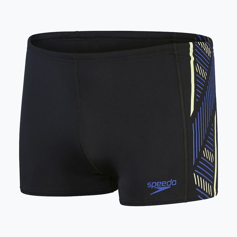 Pánské plavecké boxerky Speedo Tech Panel Aquashort černé 8-00303514538 4