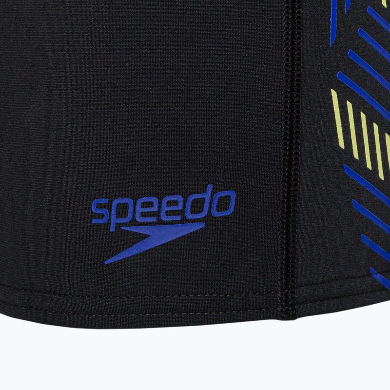 Pánské plavecké boxerky Speedo Tech Panel Aquashort černé 8-00303514538 3