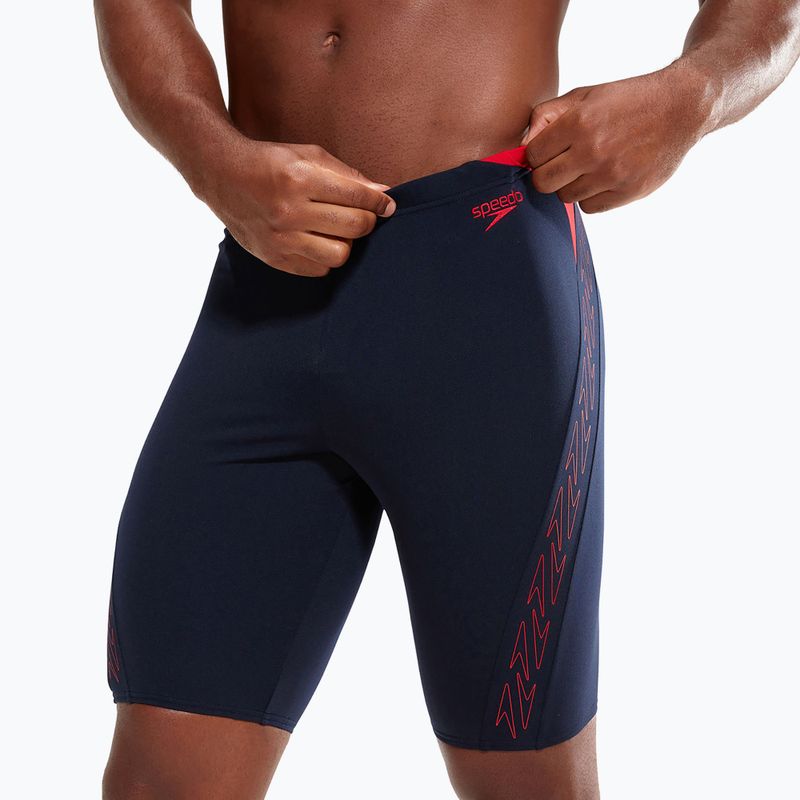 Speedo pánské plavky Hyper Boom Splice Jammer navy blue 8-00303815148 5