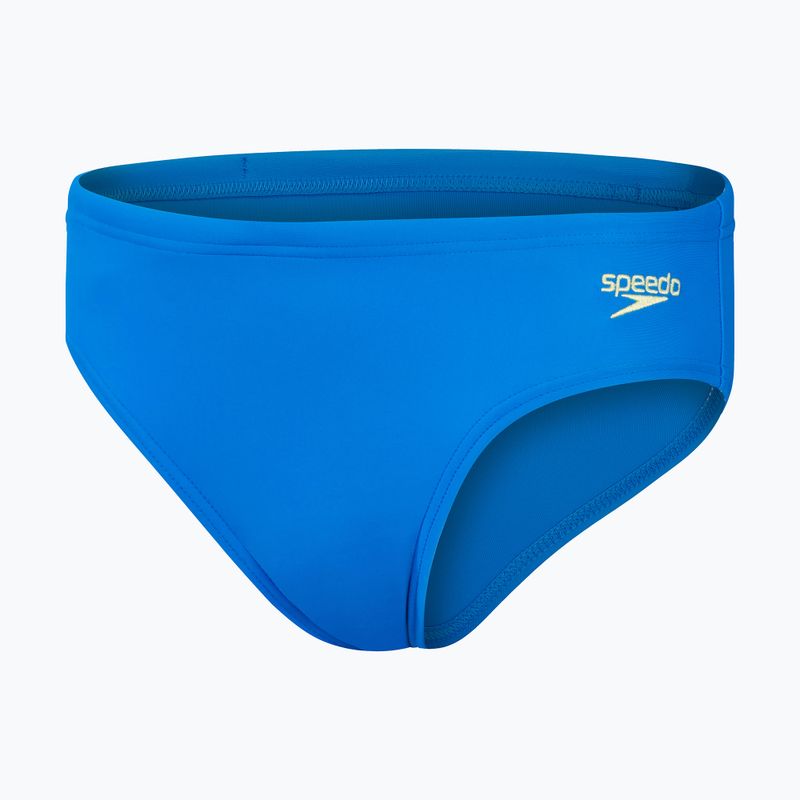Speedo Logo Brief dětské plavecké kalhotky modré 8-00314914372 5