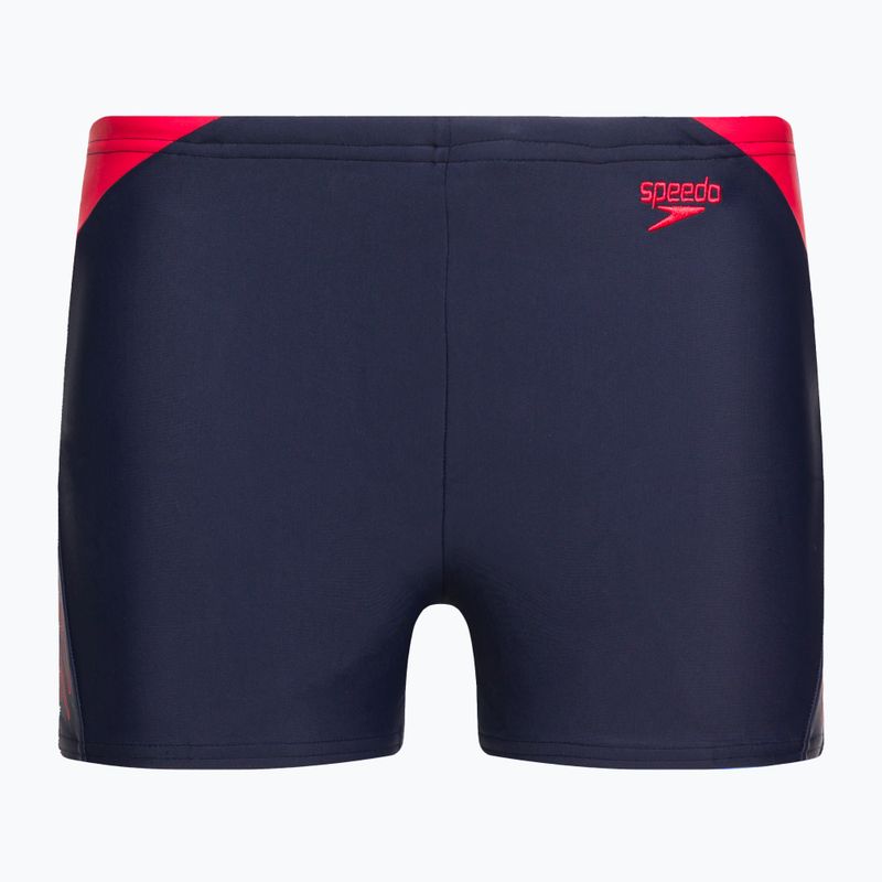 Speedo Hyper Boom Logo Splice Aquashort dětské plavky 8-00315015178