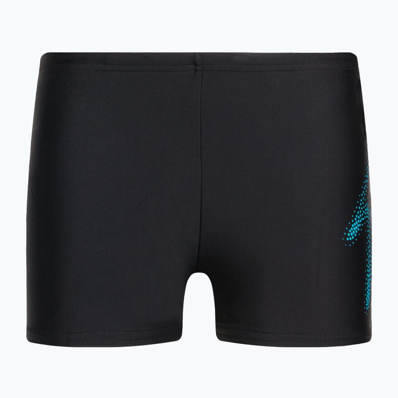 Speedo Hyper Boom Logo Placement Aquashort dětské plavky černé 8-00315415190