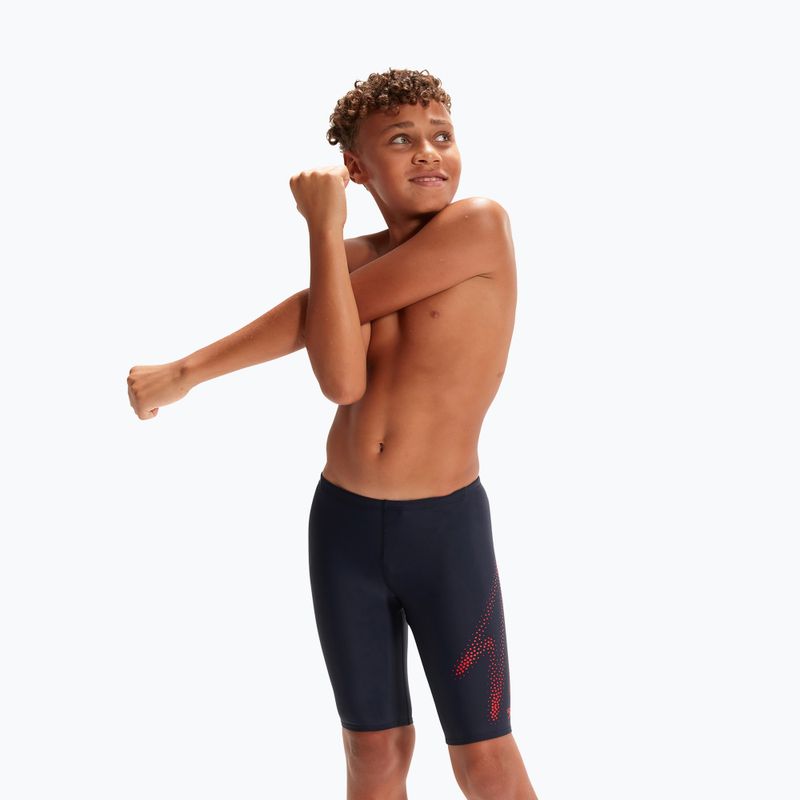Dětské plavky Speedo Hyper Boom Logo Placement navy blue 8-00315515183 5