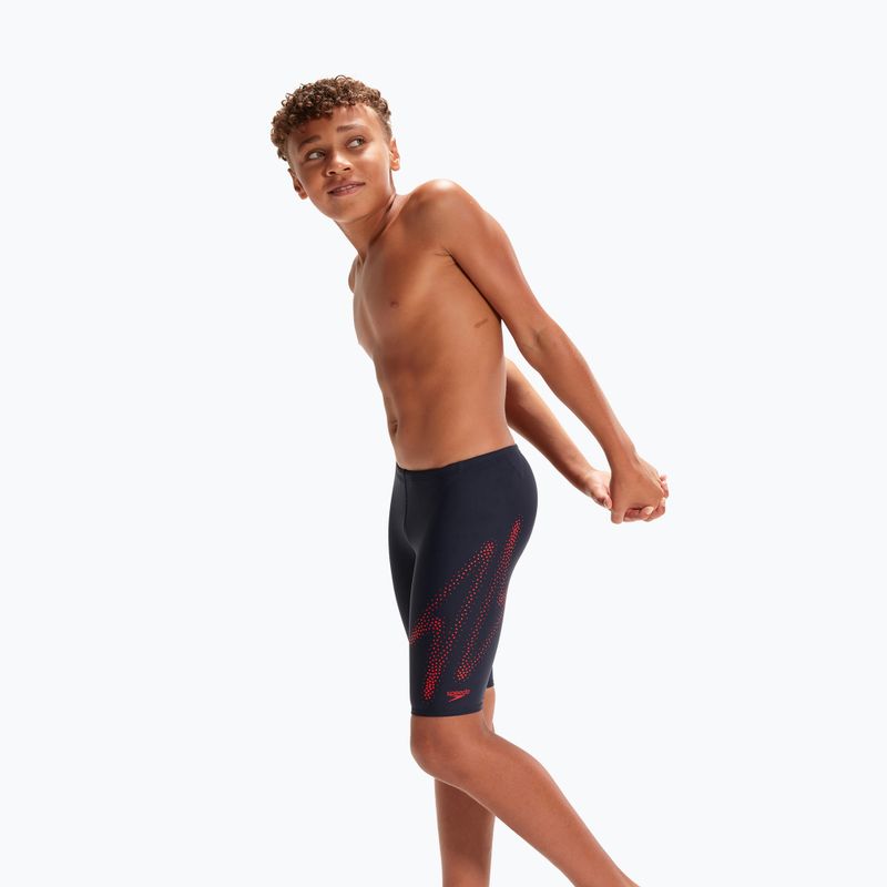 Dětské plavky Speedo Hyper Boom Logo Placement navy blue 8-00315515183 6
