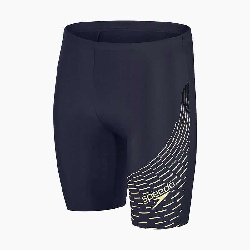 Pánské plavky Speedo Medley Logo Swim Jammer navy blue 8-1135506875 4