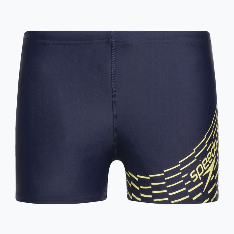 Speedo Medley Logo Aquashort dětské plavecké šortky tmavě modré 8-1241006864