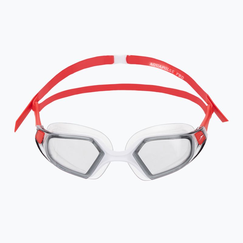 Plavecké brýle Speedo Aquapulse Pro červeno-bílé 2