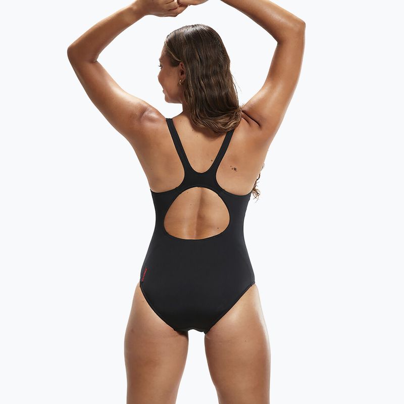 Jednodílné plavky Speedo Placement Muscleback černé 8-00305814836 7