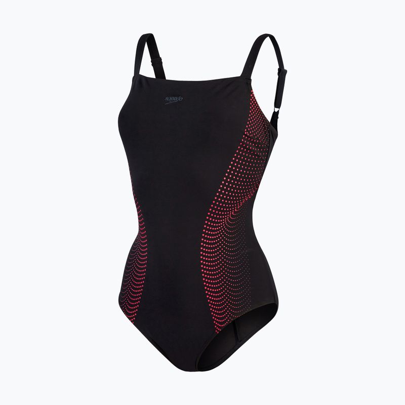 Speedo dámské jednodílné plavky rystalLux Printed Shaping black 8-00306915111 4