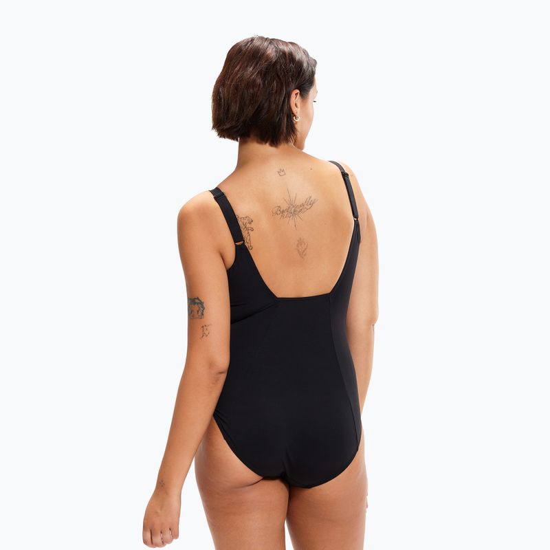 Speedo dámské jednodílné plavky rystalLux Printed Shaping black 8-00306915111 7