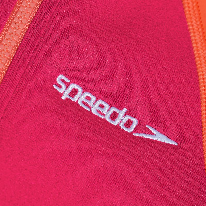 Dětské jednodílné plavky Speedo Learn To Swim Neoprene cherry pink/coral 2