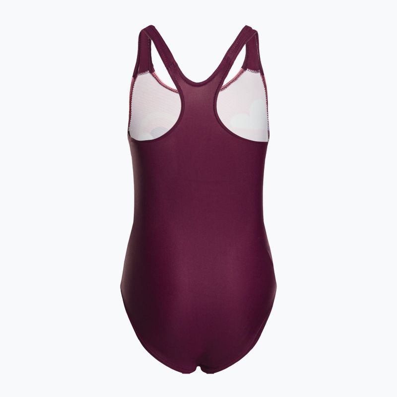 Speedo Dětské jednodílné plavky s digitálním potiskem modré a růžové 8-0797015159 2