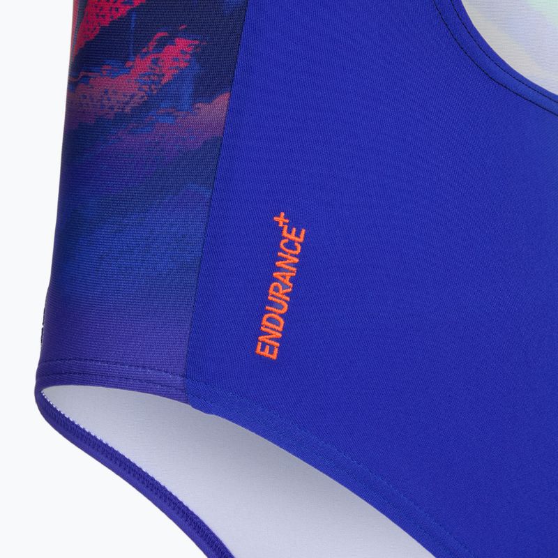 Dětské jednodílné plavky Speedo Digital Placement Medalist blue/green 4