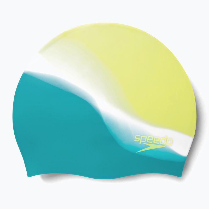 Dětská čepice Speedo Multi Colour Silicone Junior zelená/žlutá 8-00236714576 3