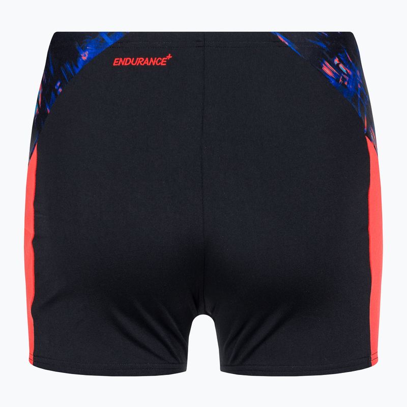 Pánské plavecké šortky Speedo ECO END+ Splice black/orange 2