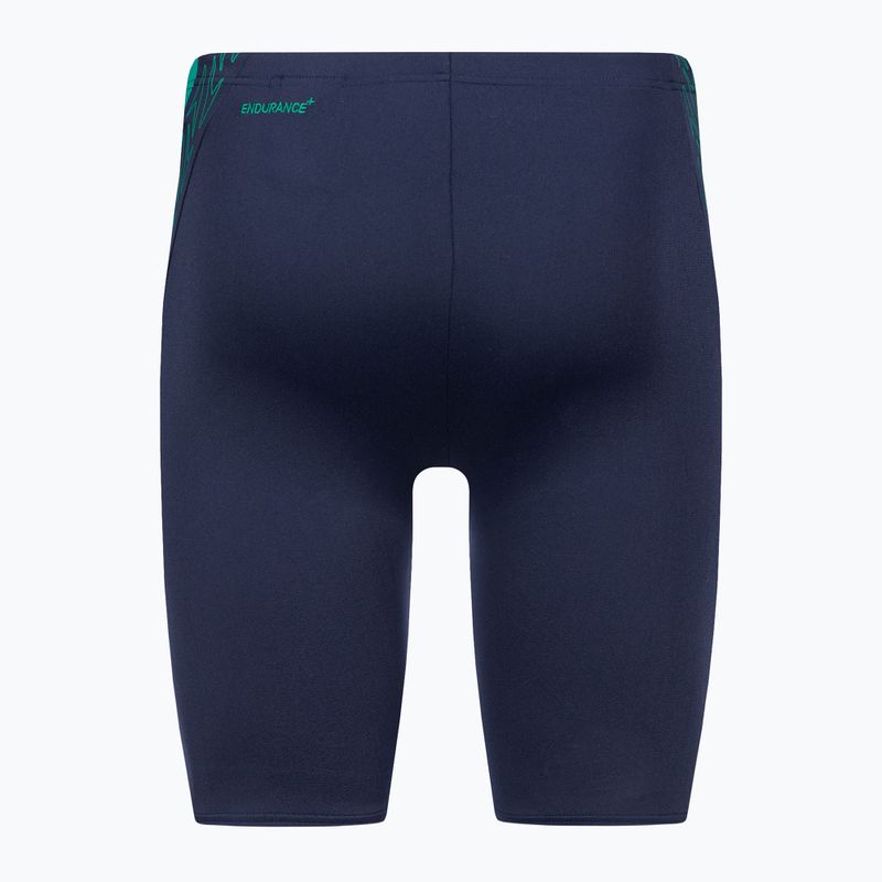 Pánské plavky Speedo Hyper Boom Splice navy/green 2