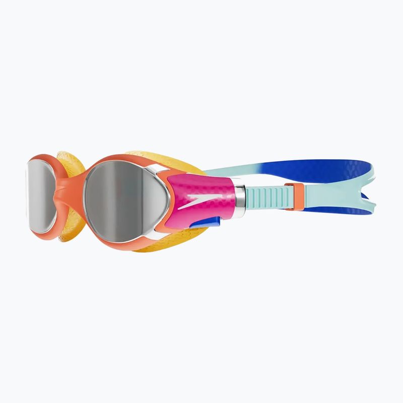 Dětské plavecké brýle Speedo Biofuse 2.0 Mirror cobalt pop/marine blue/volcanic orange 2