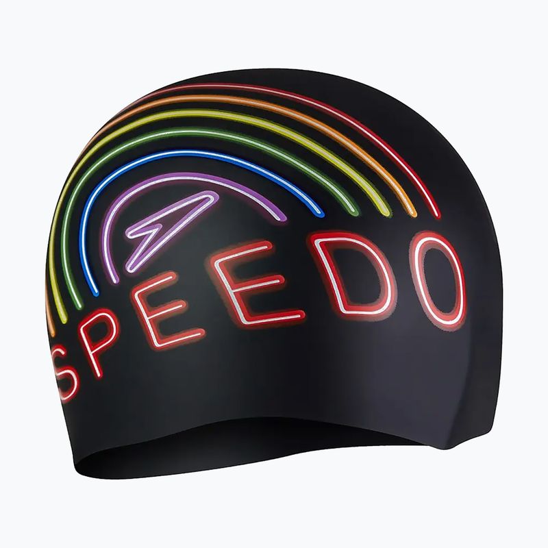Plavecká čepice Speedo s potiskem Silicone pride rainbow 3