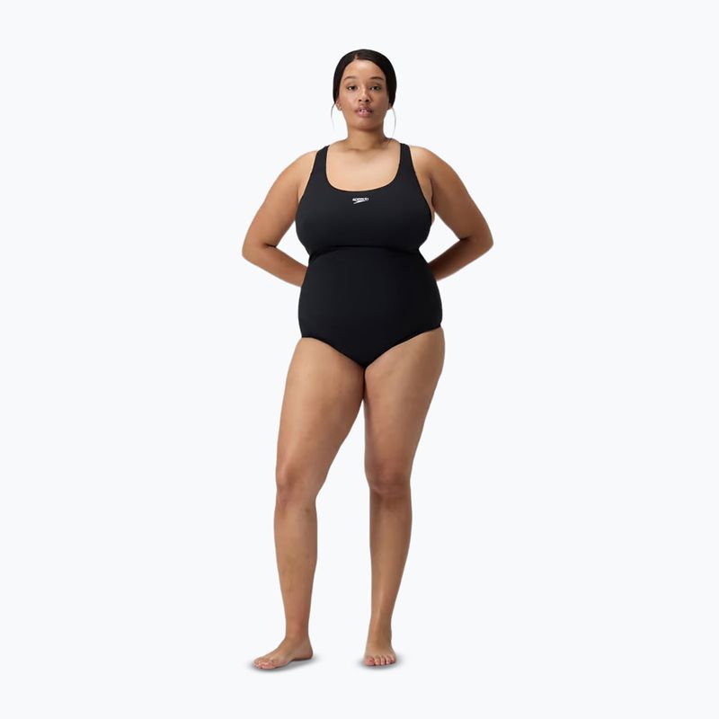 Dámské jednodílné plavky Speedo Endurance+ Medalist Plus Size black 2