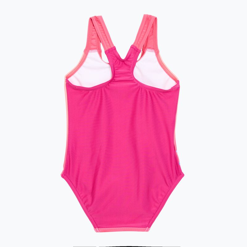 Dětské jednodílné plavky Speedo Digital Printed bloominous pink/cupid coral 2