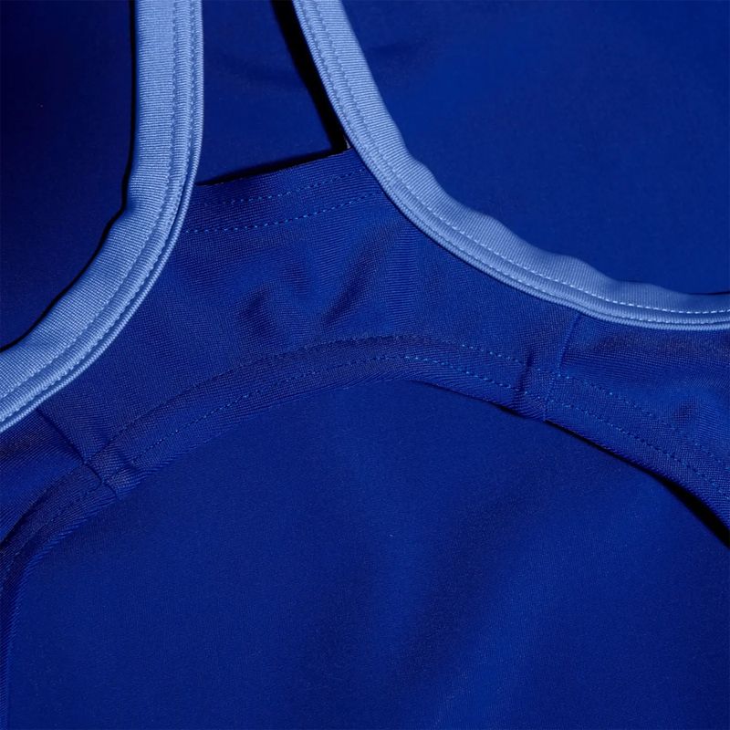 Speedo Platisol Placement Thinstrap Muscleback dětské jednodílné plavky true cobalt/curious blue 5