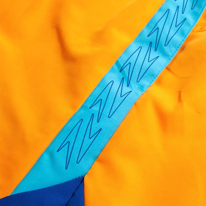Speedo Hyperboom Splice 16" pánské plavecké šortky mandarin peel/picton blue/true cobalt 4