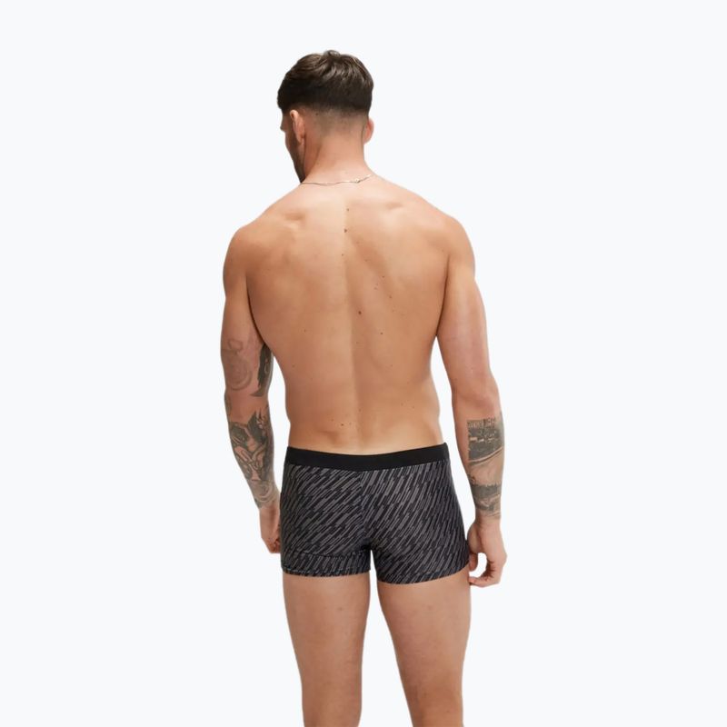 Pánské plavecké boxerky Speedo Valmilton black/gove grey 6