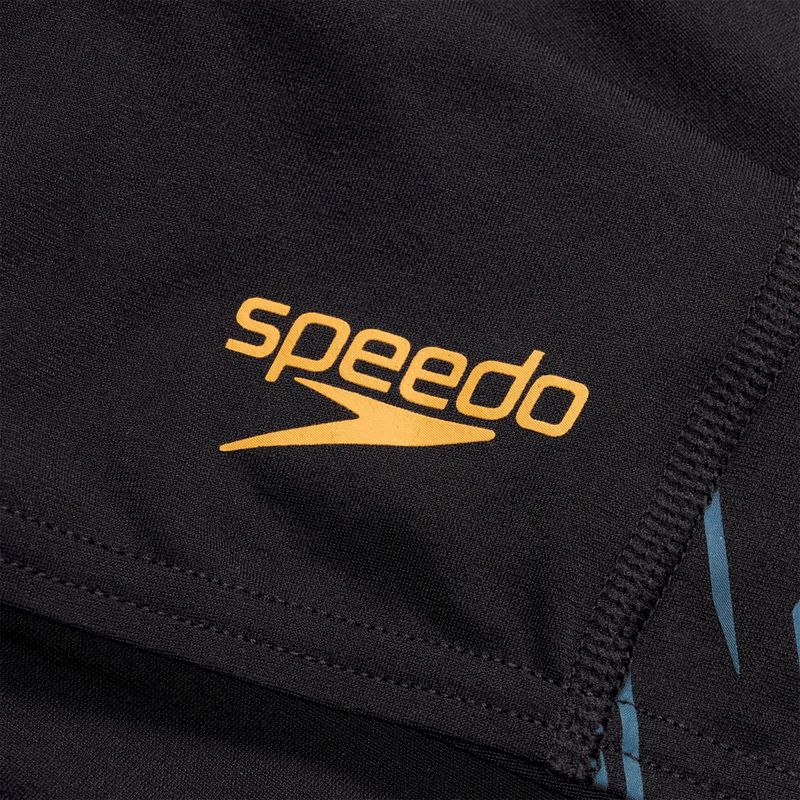 Pánské plavky Speedo Tech Panel black/mandarin peel/dark teal 3