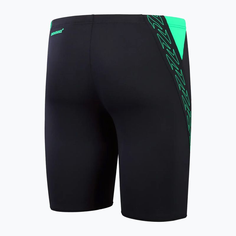 Pánské plavky Speedo Hyper Boom Splice true navy/herlequin green 2