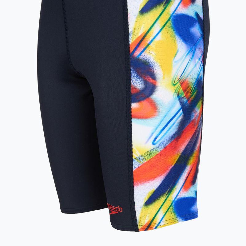 Dětské plavky Speedo Digital Panel Jammer black/red 3