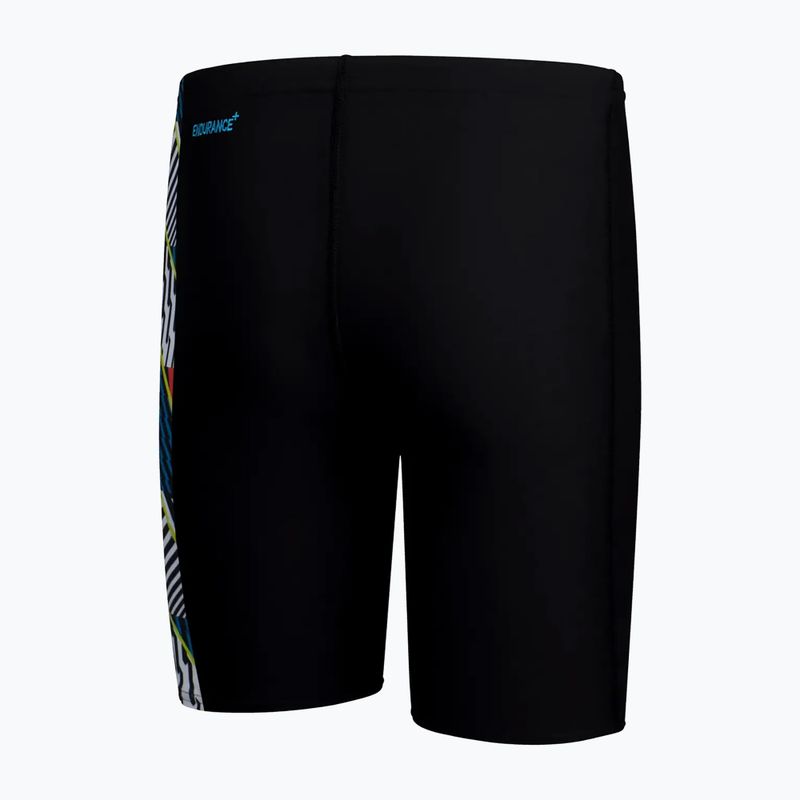 Dětské koupací kraťasy Speedo Digital Panel black/white/watermelon 2