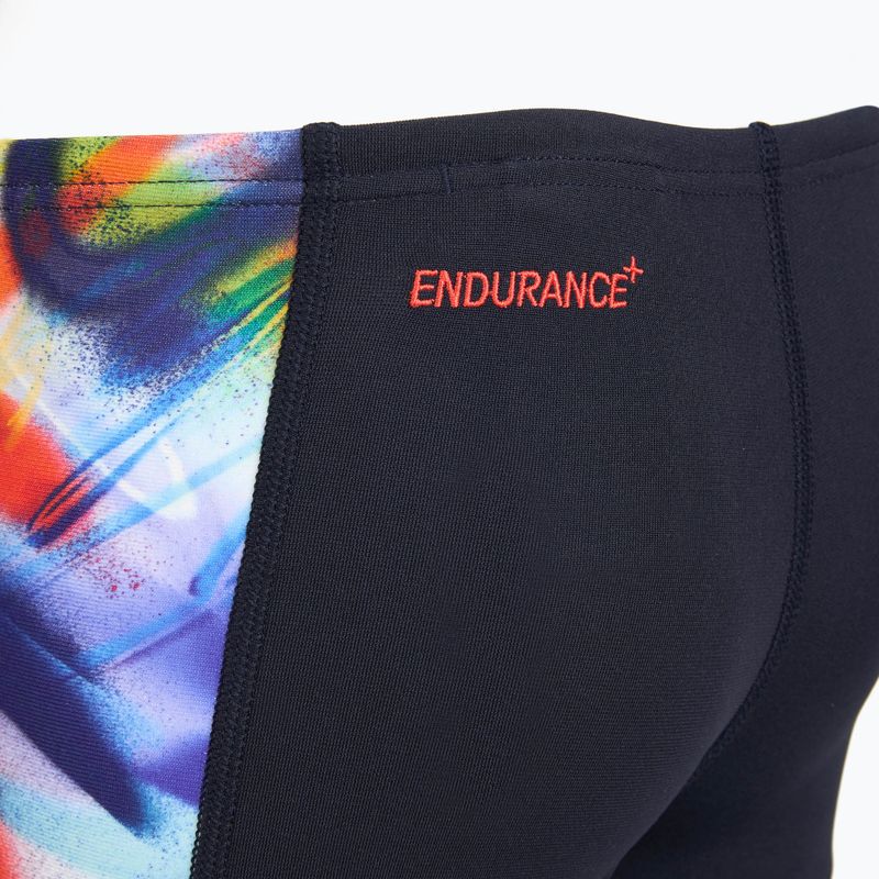 Dětské plavky Speedo Digital Panel Aquashort true navy/watermelon/bitter lime 4