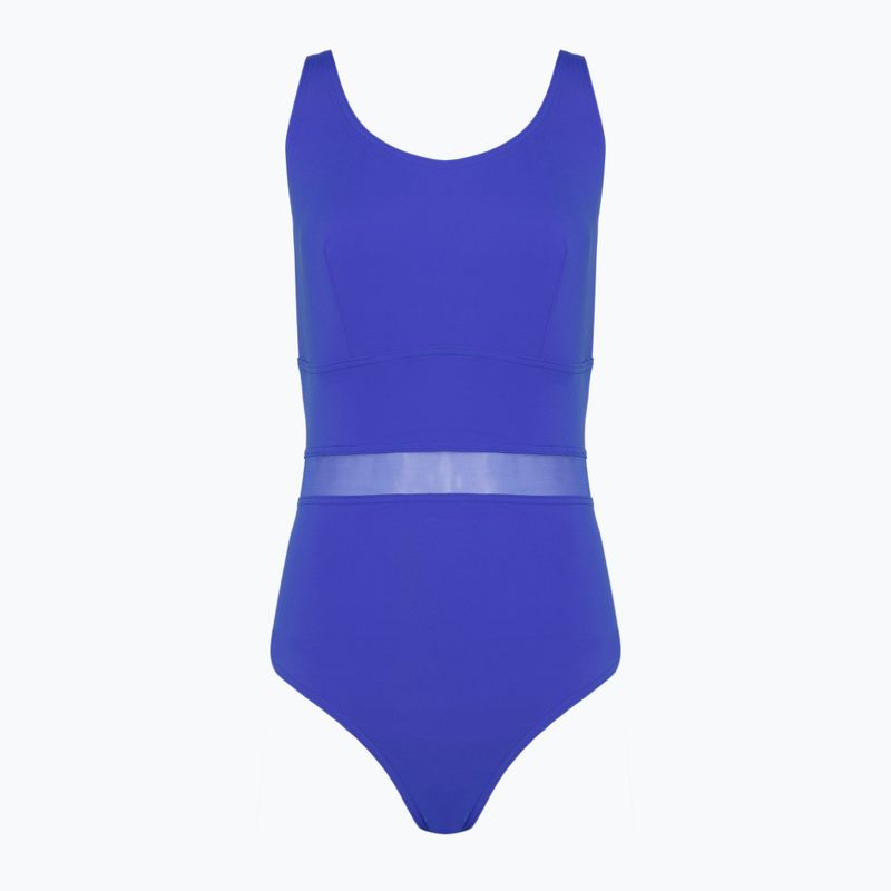 Speedo Shaping Luniaglow dámské jednodílné plavky true cobalt