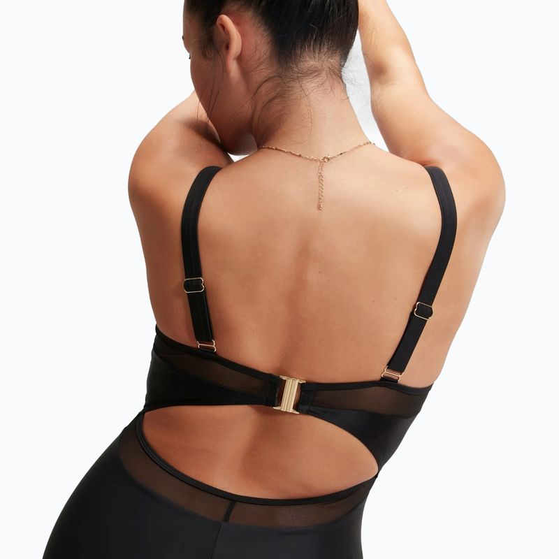 Dámské jednodílné plavky peedo Shaping Mesh Detail One Piece black 6