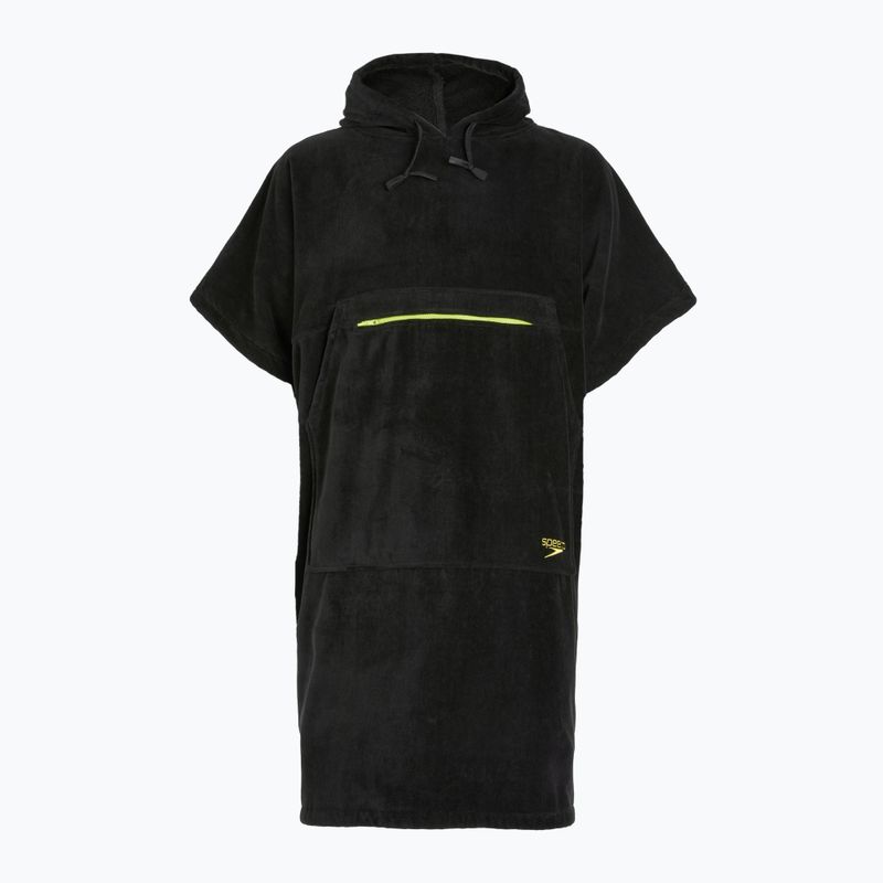 Pončo Speedo Swim Poncho S black/hyper yellow