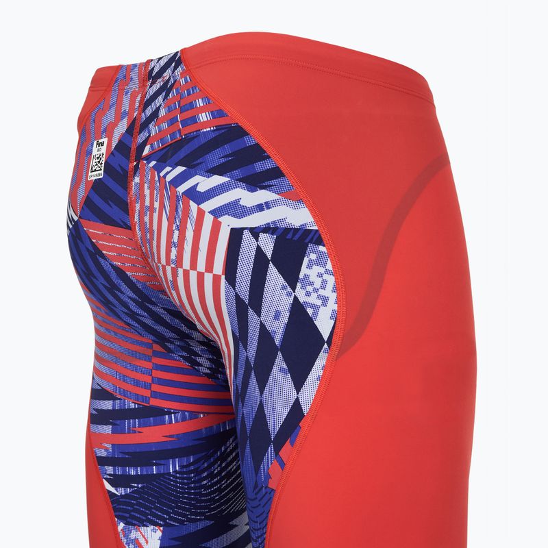 Pánské plavky Speedo Fastskin LZR Ignite Jammer red/blue/white 4