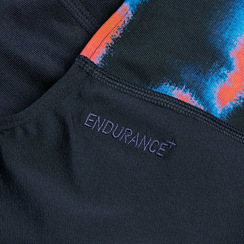 Dámské jednodílné plavky Speedo Allover Fixed Crossback true navy/siren red/punch blue 4