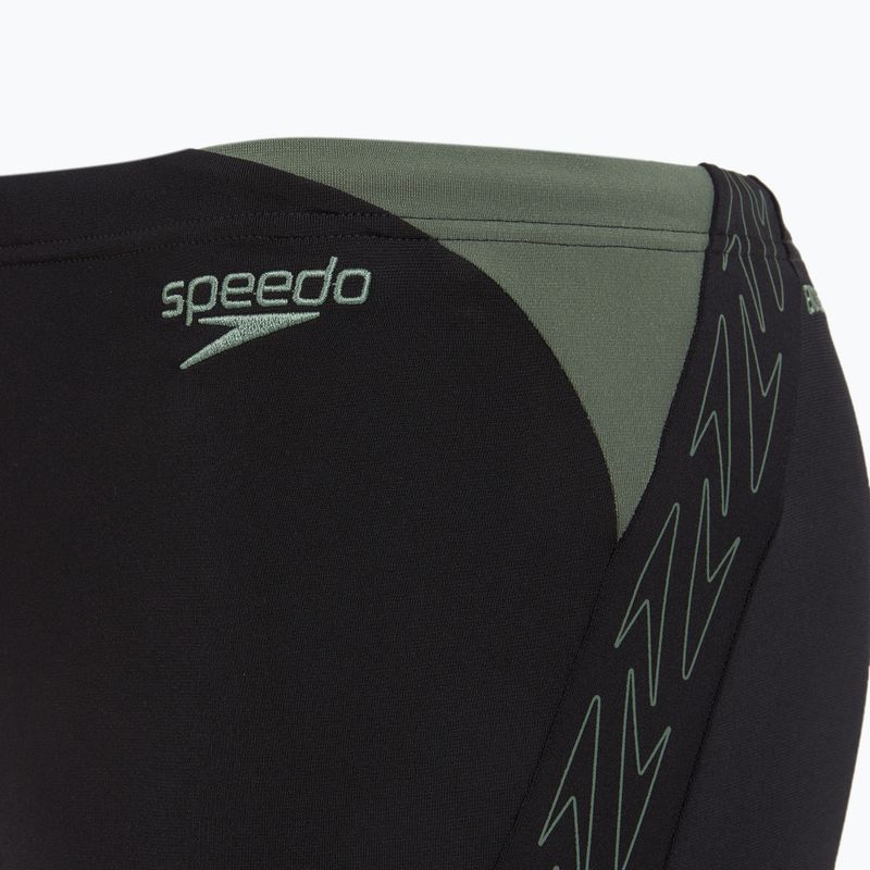 Pánské plavky Speedo HyperBoom Splice Aquashort black/country green 4