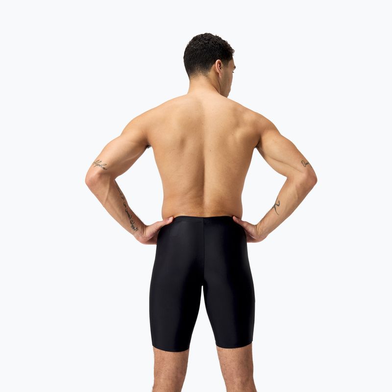 Pánské plavky Speedo Medley Logo Swim Jammer black/siren red 7