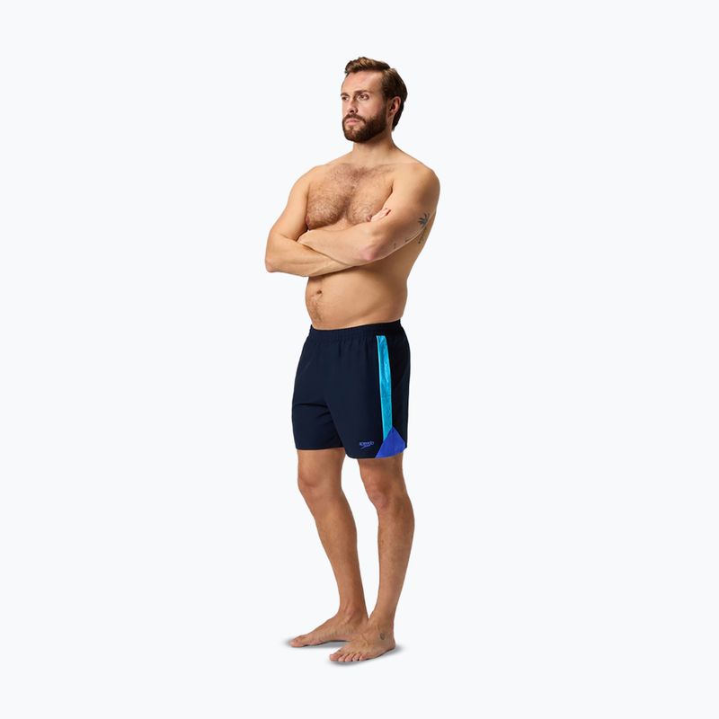 Pánské koupací šortky Speedo HyperBoom Splice 16" true navy/berry 6