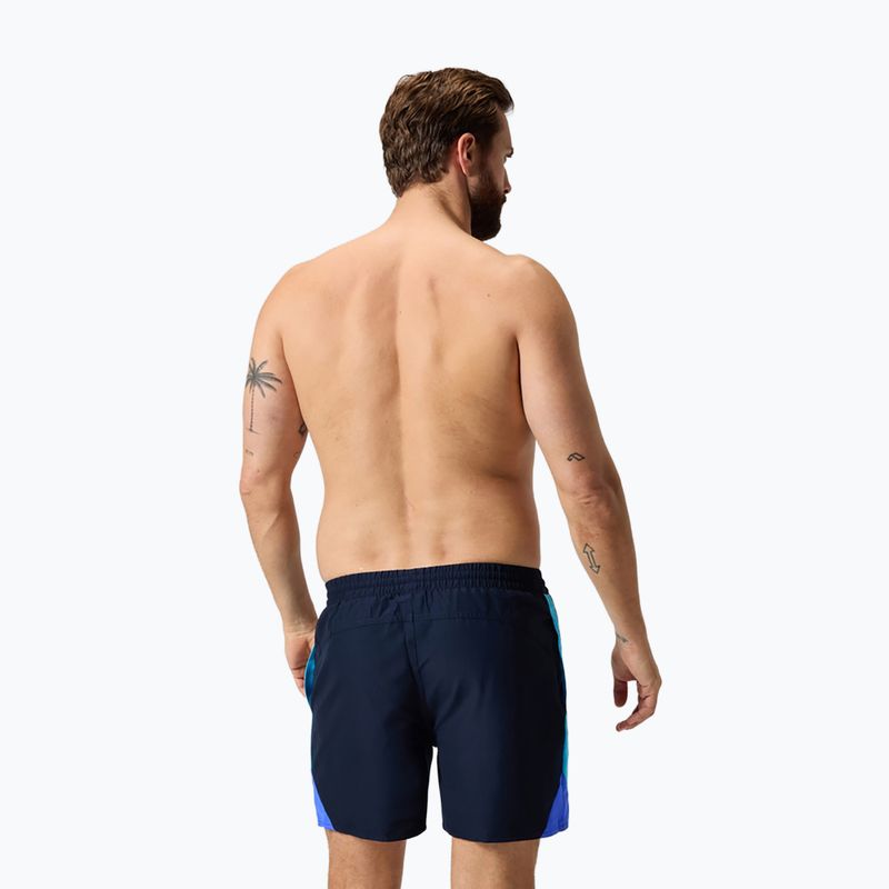 Pánské koupací šortky Speedo HyperBoom Splice 16" true navy/berry 7